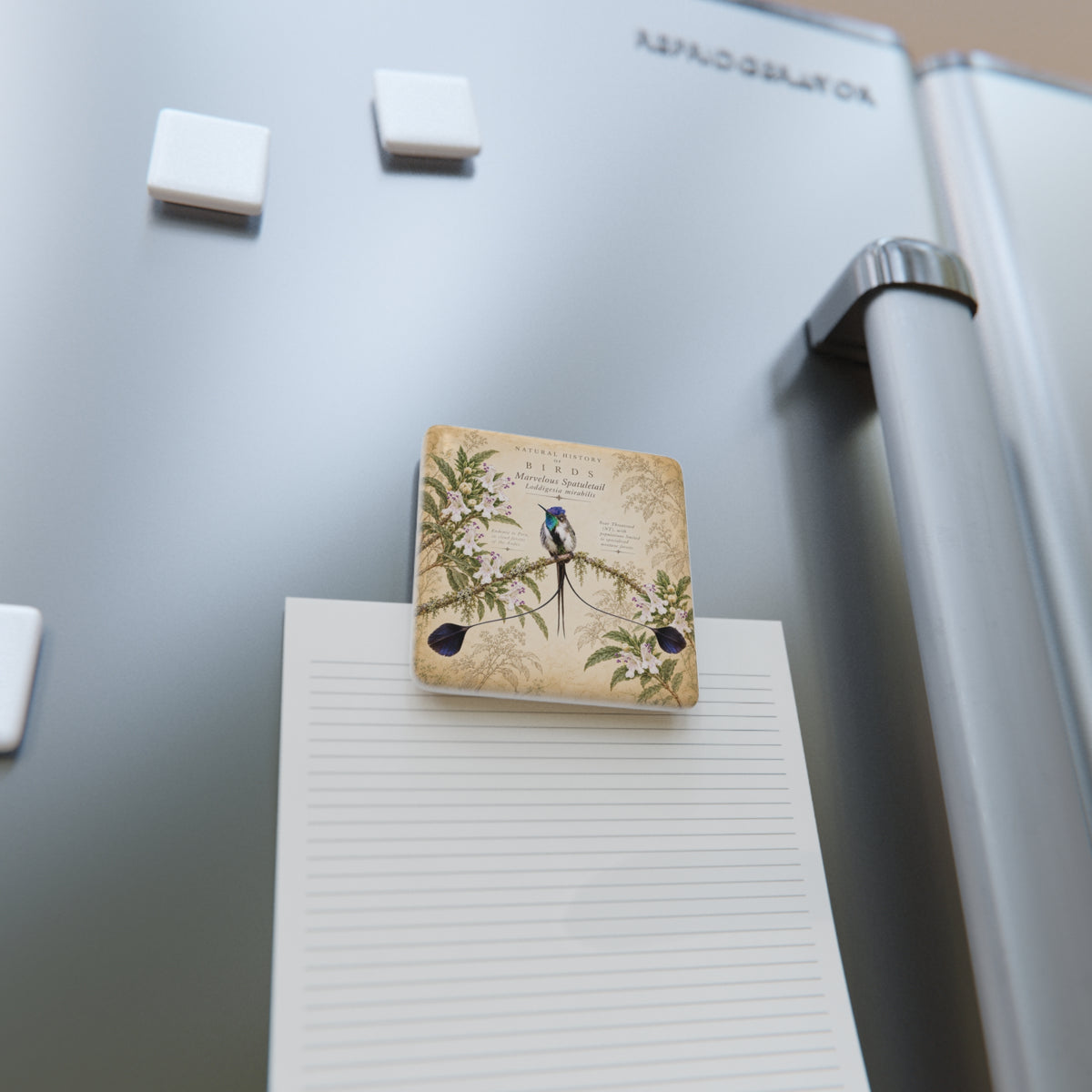 Marvelous Spatuletail Porcelain Tile Magnet