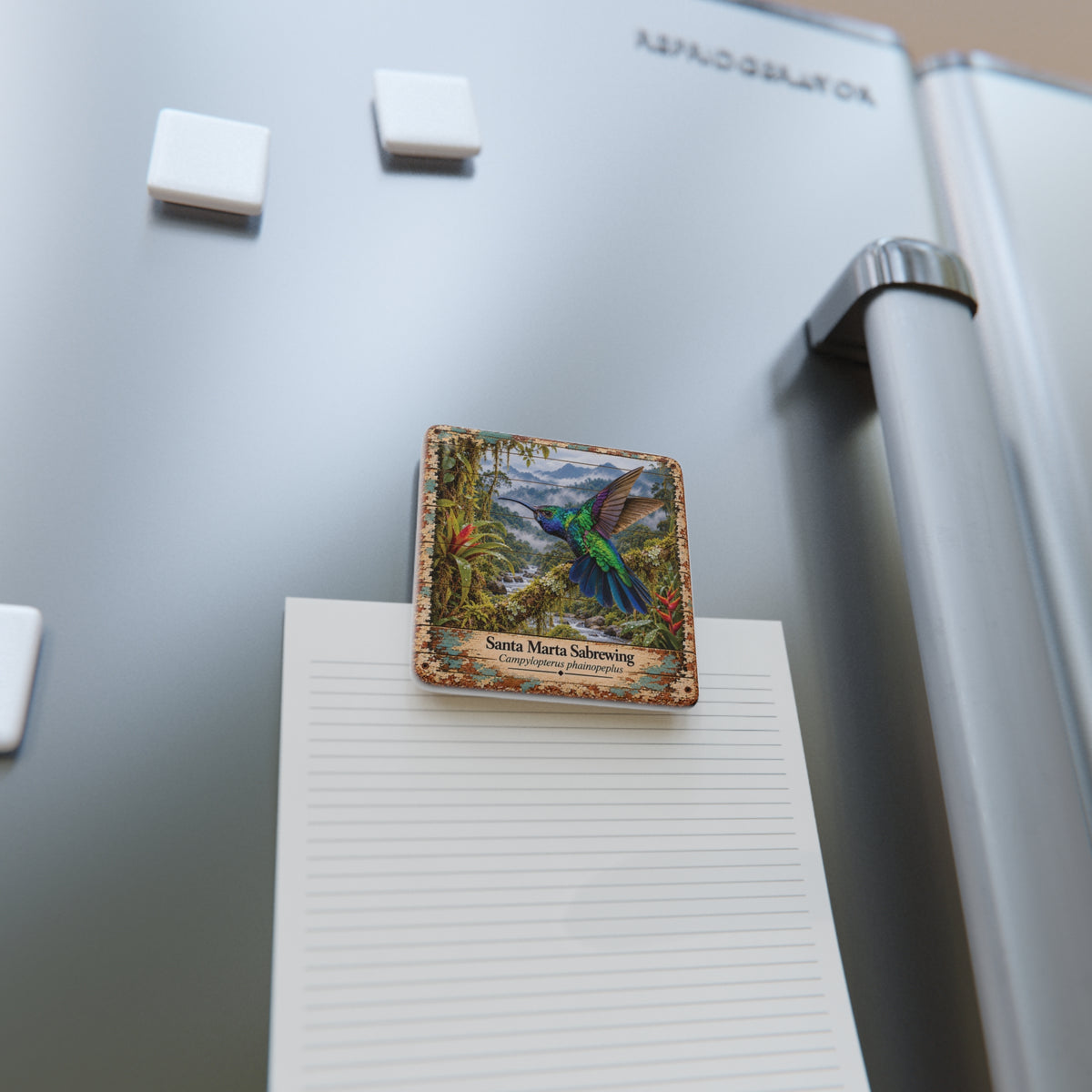 Santa Marta Sabrewing Porcelain Tile Magnet