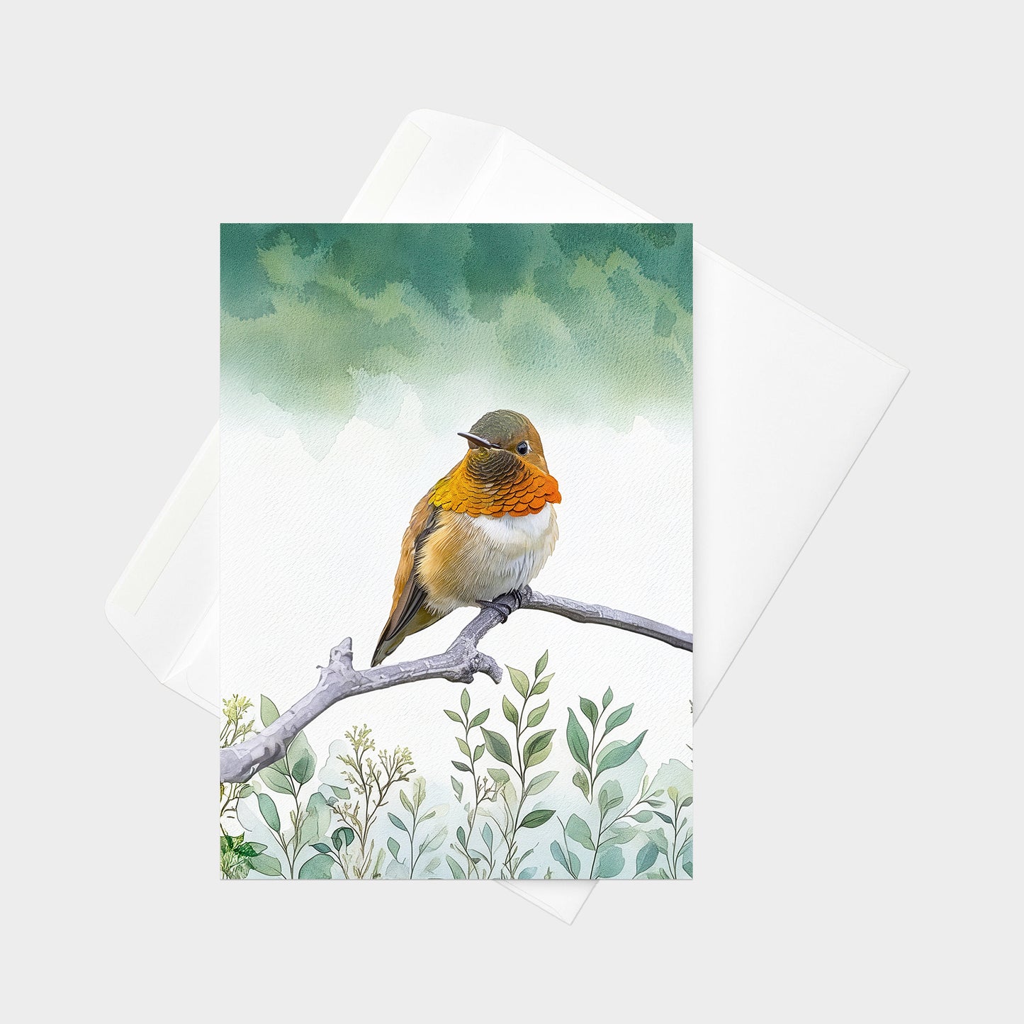 Allen's Hummingbird | 5x7 Note Card