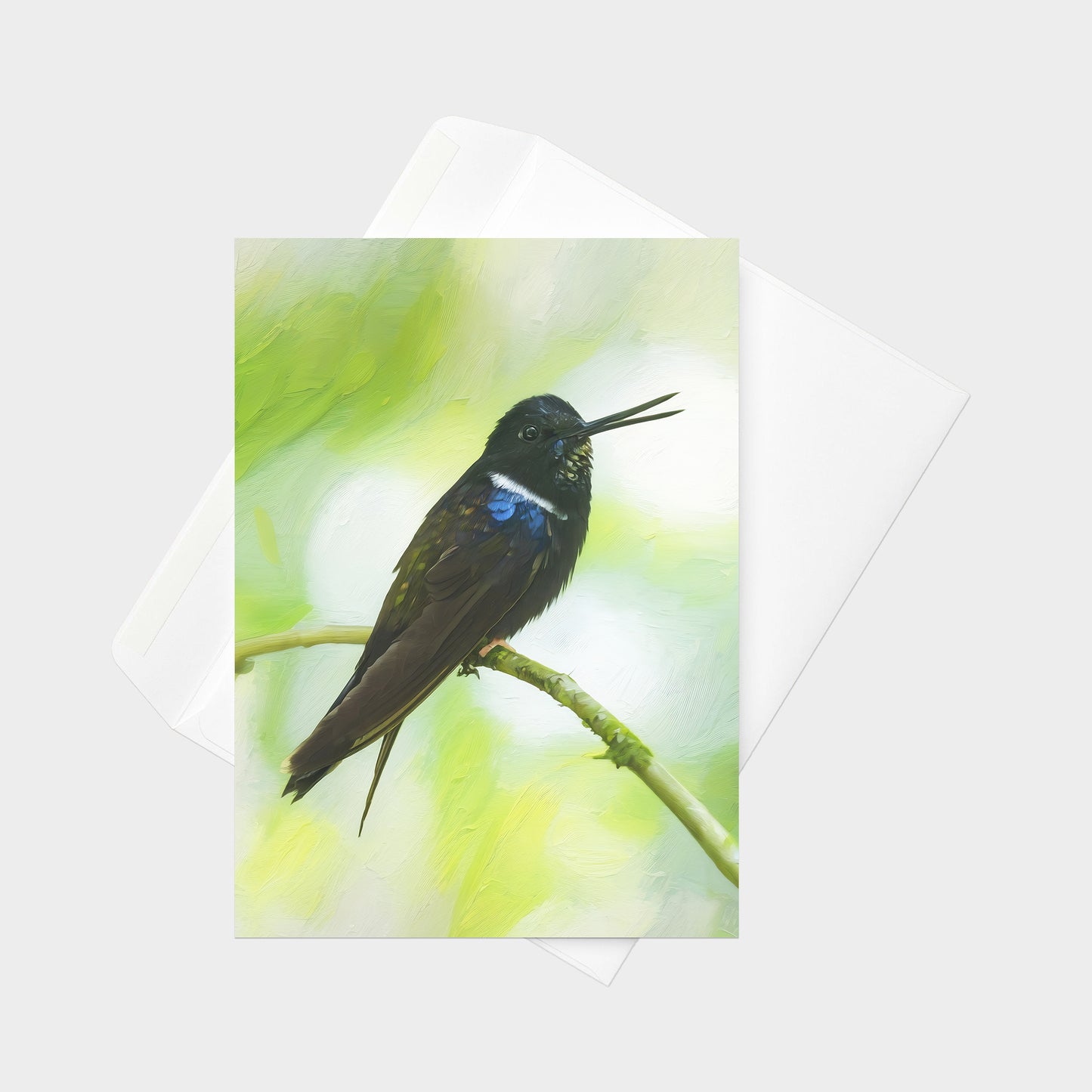 Black Inca | 5x7 Note Card