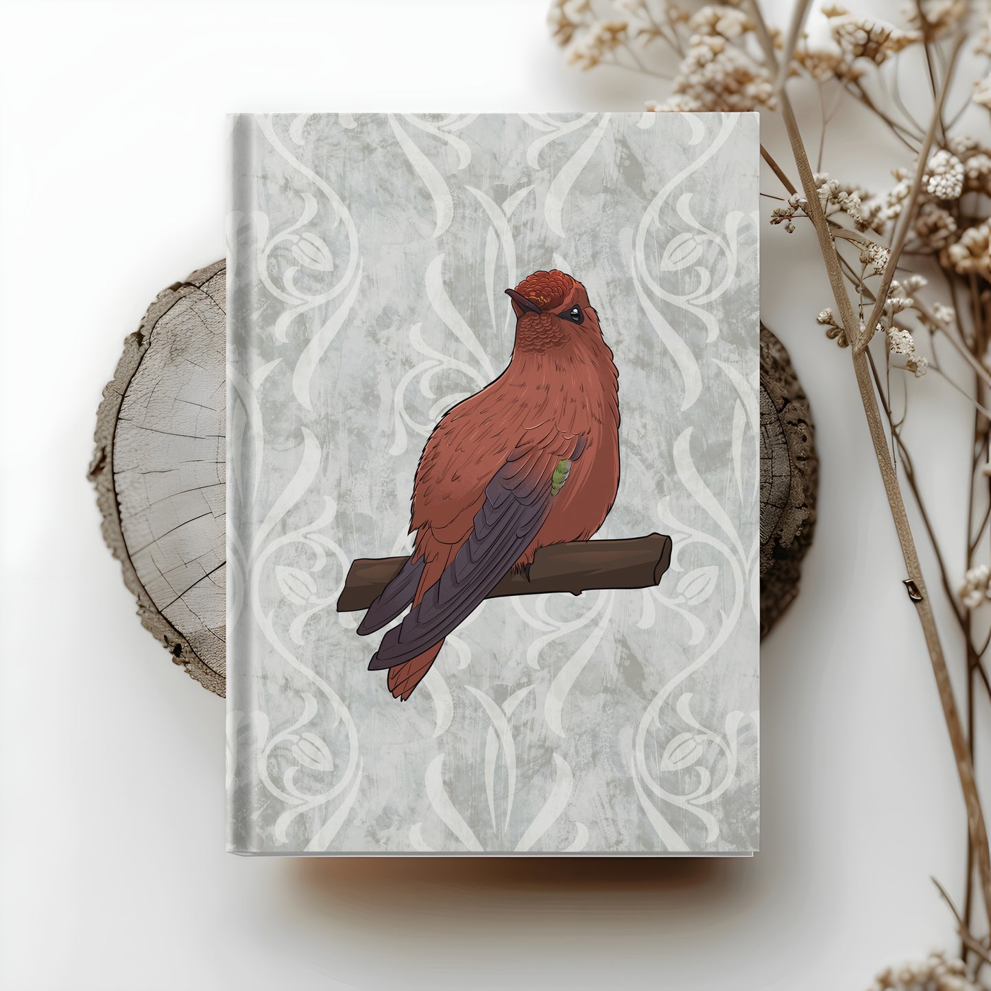 Juan Fernandez Firecrown hardcover journal with wraparound hummingbird artwork