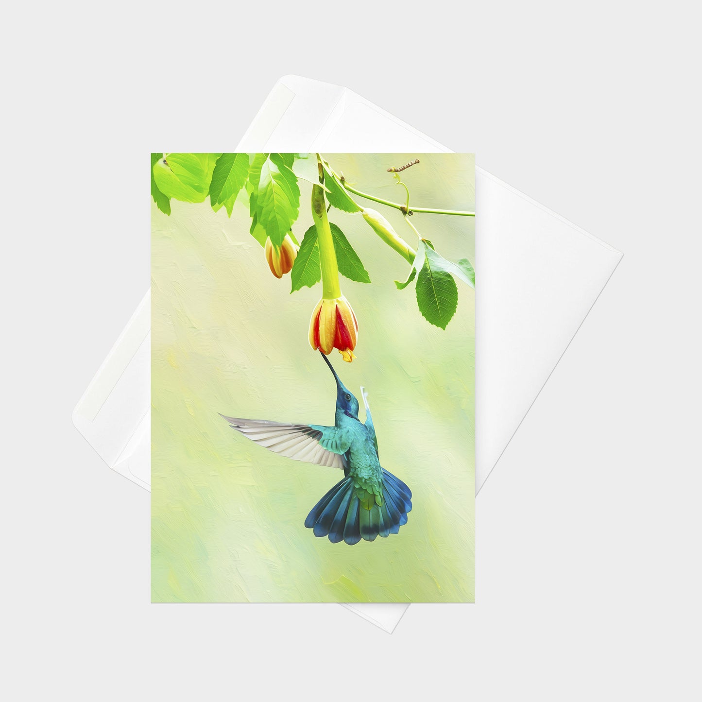 Sparkling Violetear | 5x7 Note Card