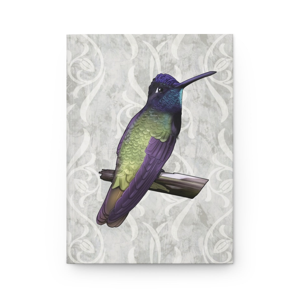 Rivoli’s Hummingbird hardcover journal with wraparound hummingbird artwork