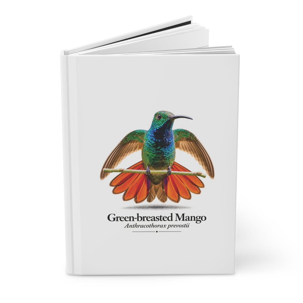 Green-breasted Mango Hardcover Journal