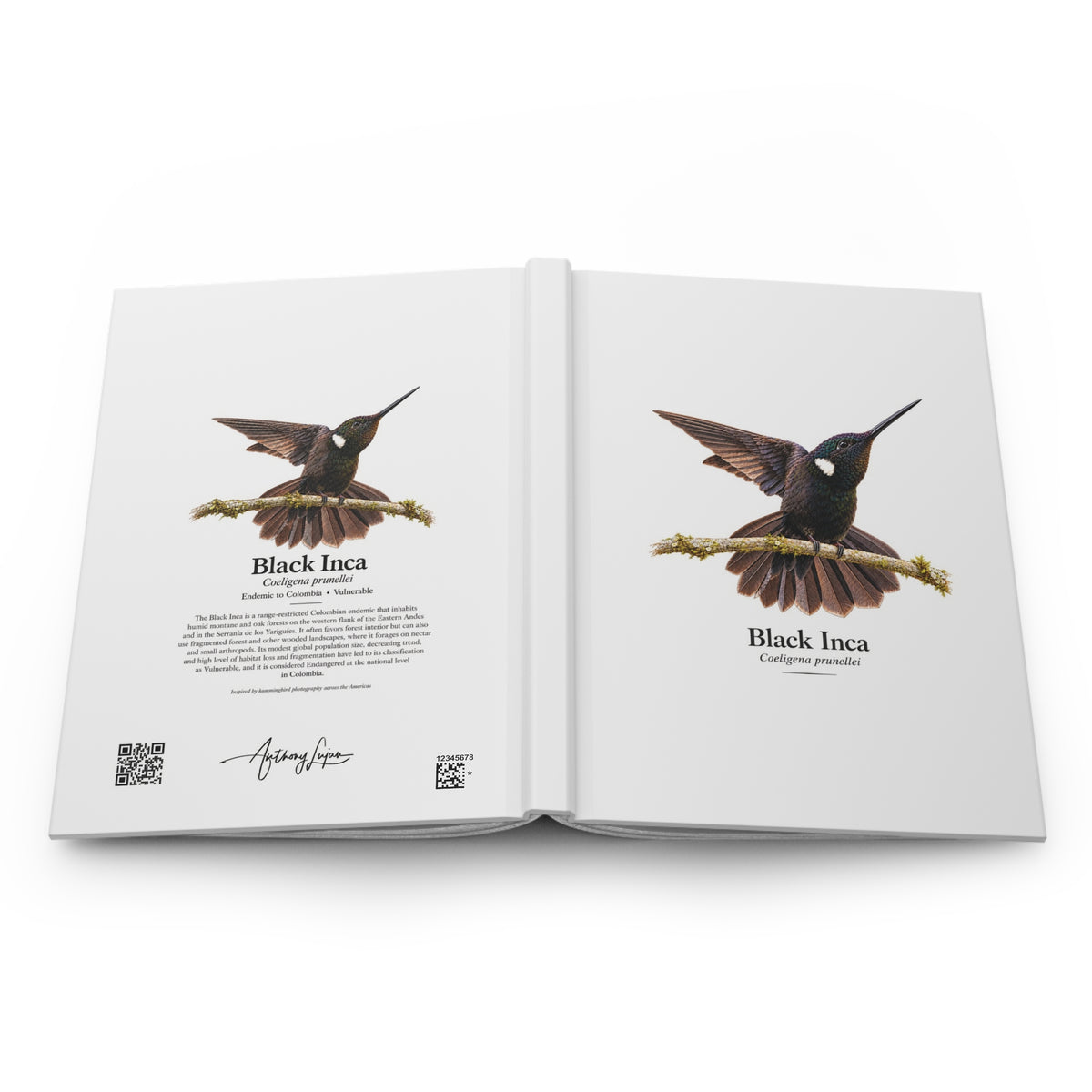 Black Inca Hardcover Journal