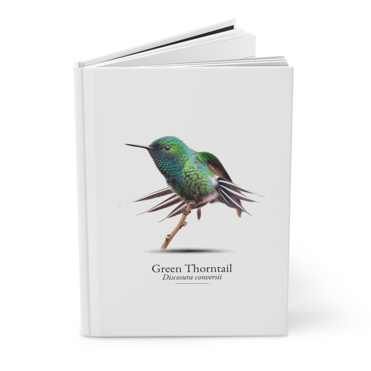Green Thorntail Hardcover Journal