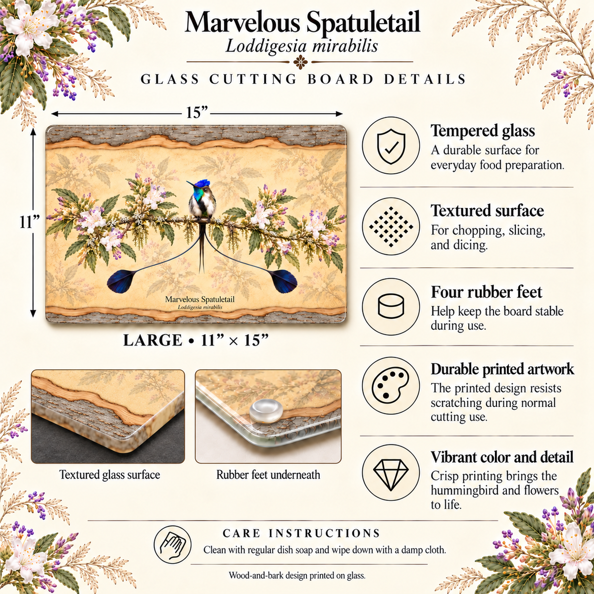 Marvelous Spatuletail Kitchen Cutting Board