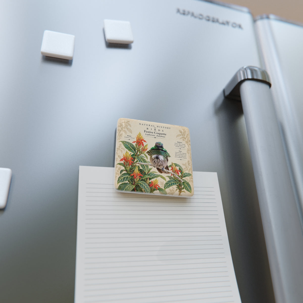 Festive Coquette Porcelain Magnet