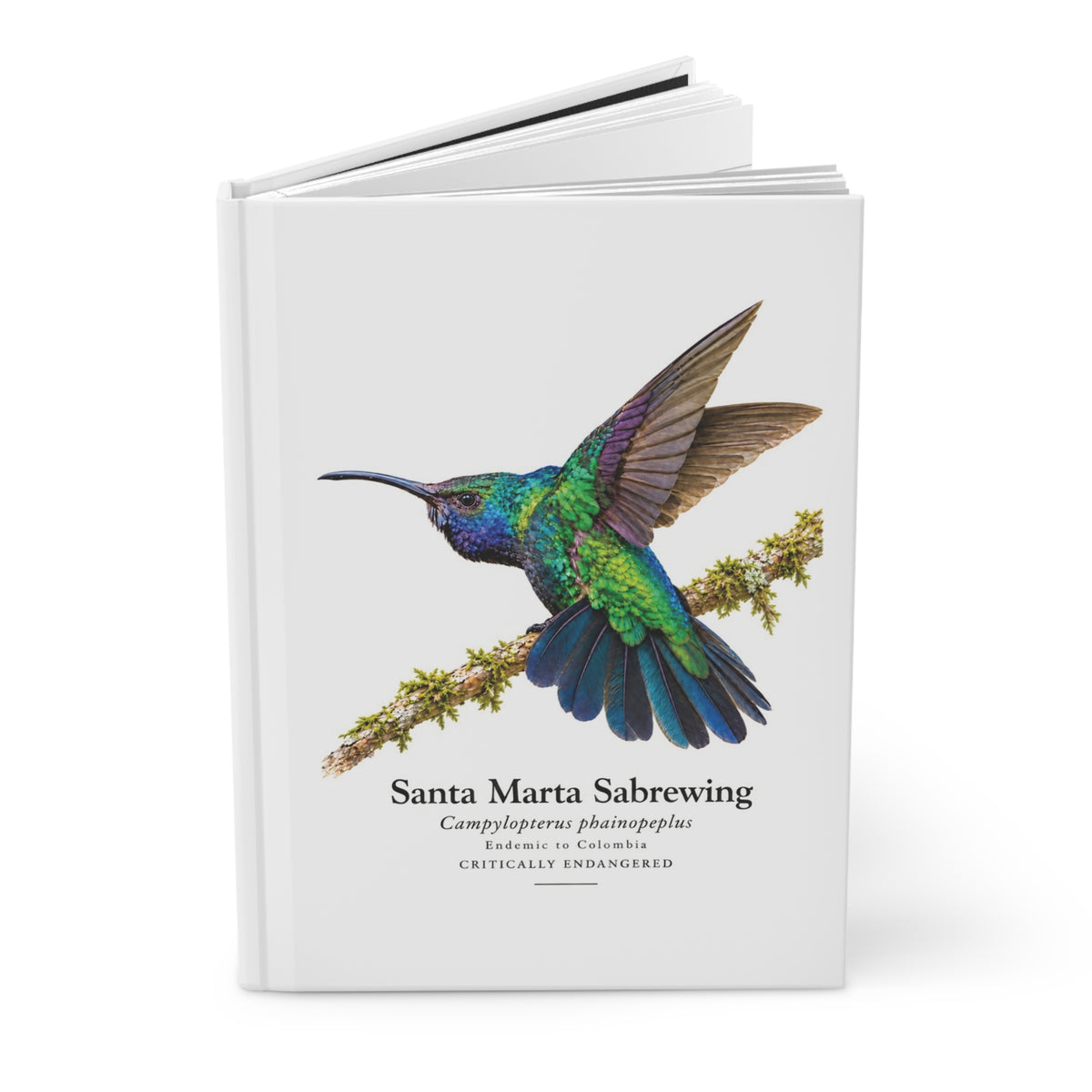 Santa Marta Sabrewing Hardcover Journal