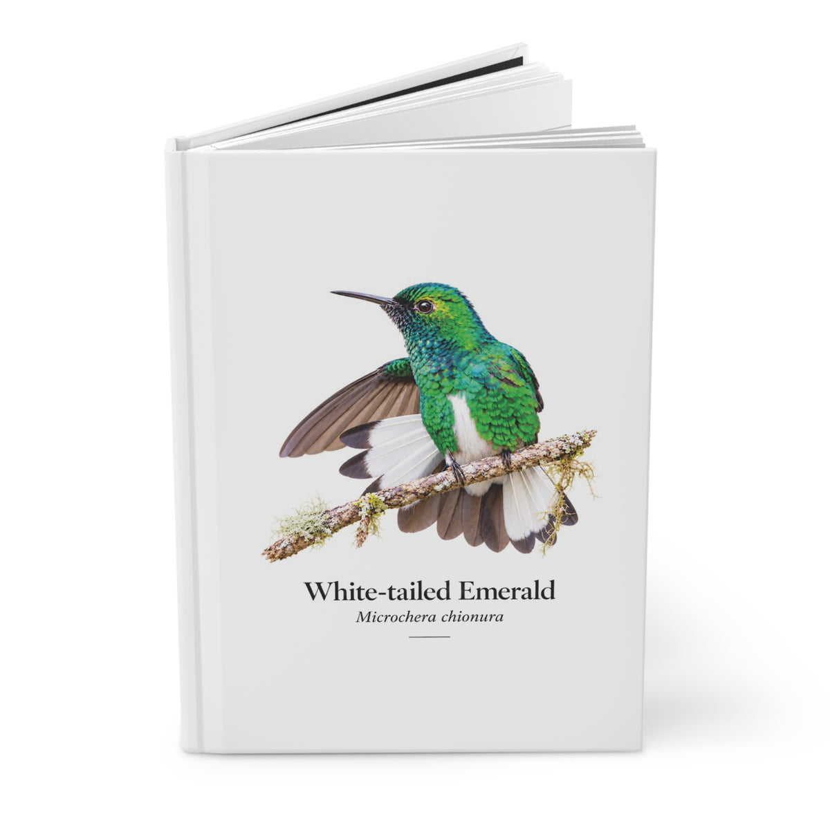 White-tailed Emerald Hardcover Journal
