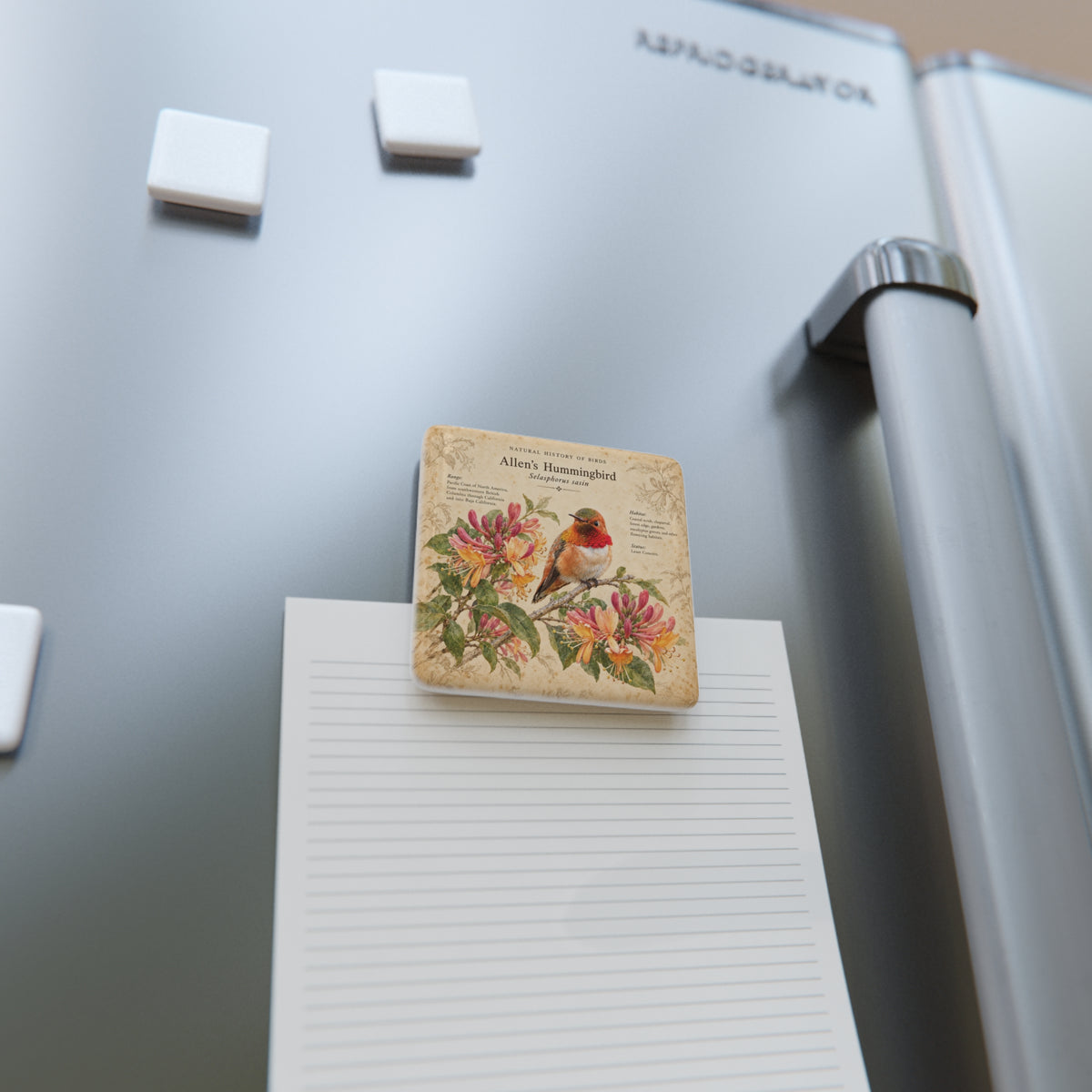 Allen's Hummingbird Porcelain Magnet