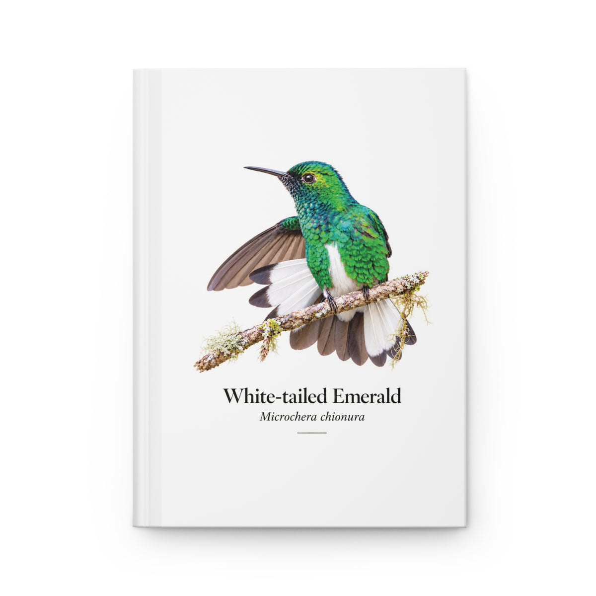 White-tailed Emerald Hardcover Journal