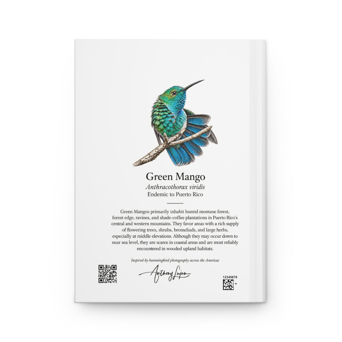Green Mango Hardcover Journal