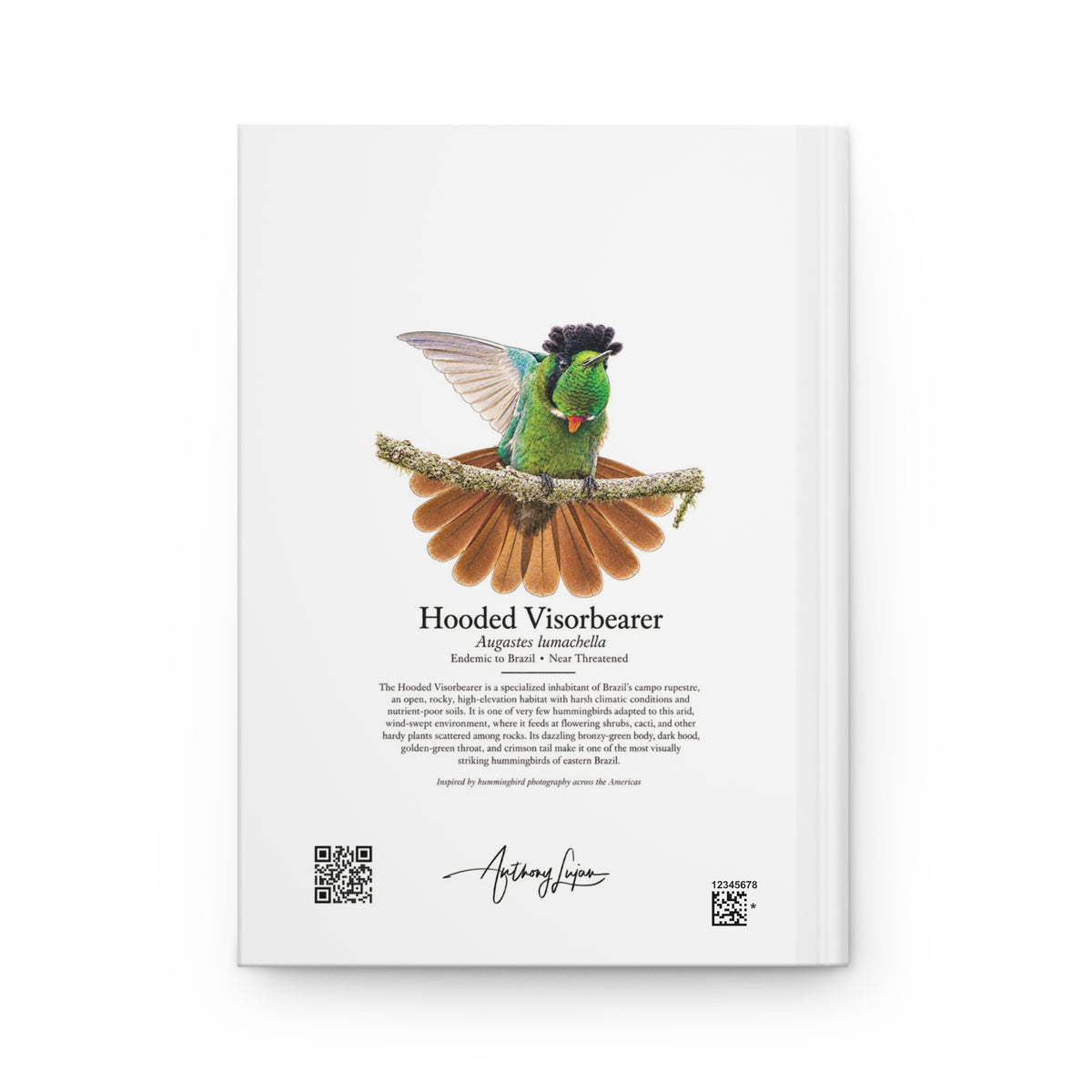 Hooded Visorbearer Hardcover Journal
