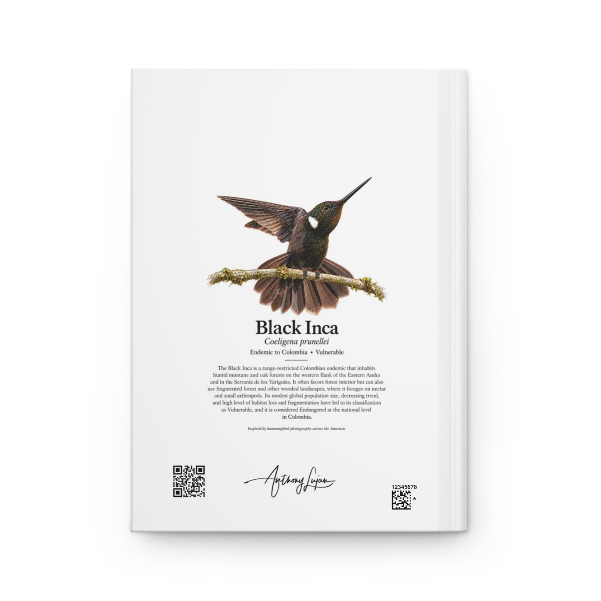 Black Inca Hardcover Journal