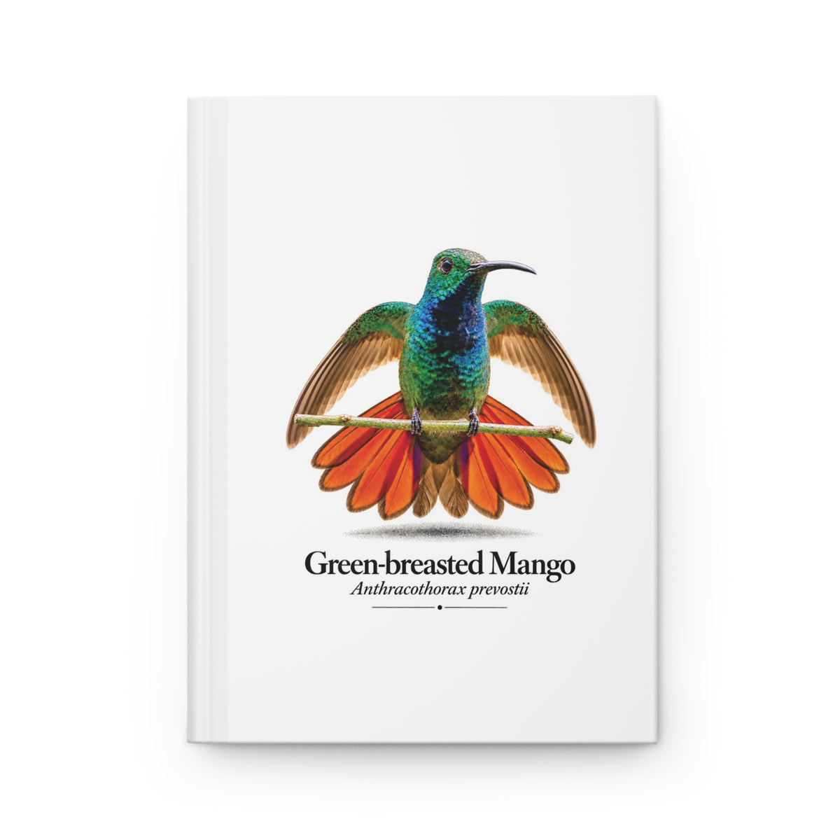 Green-breasted Mango Hardcover Journal
