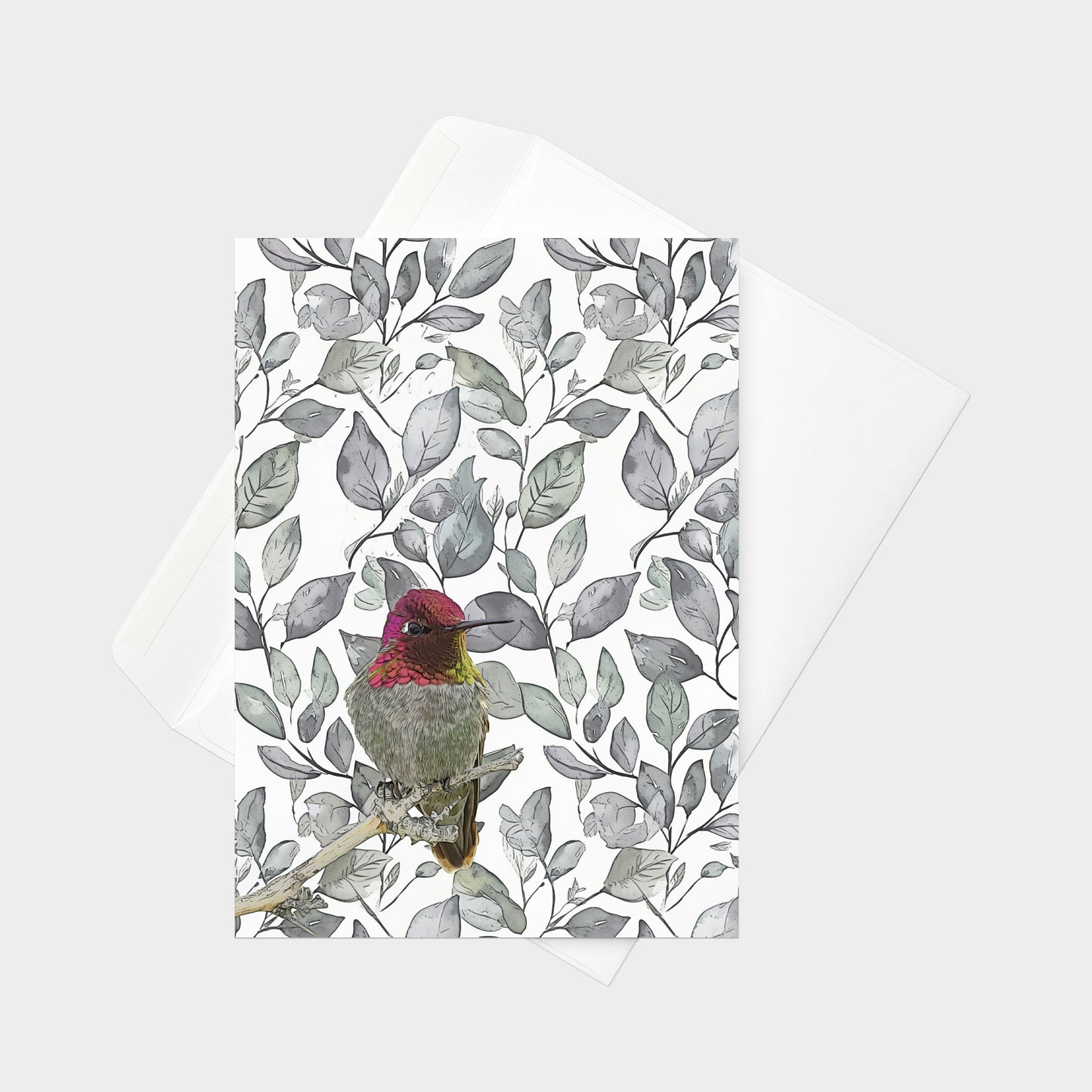 Anna's Hummingbird | 5x7 Note Card