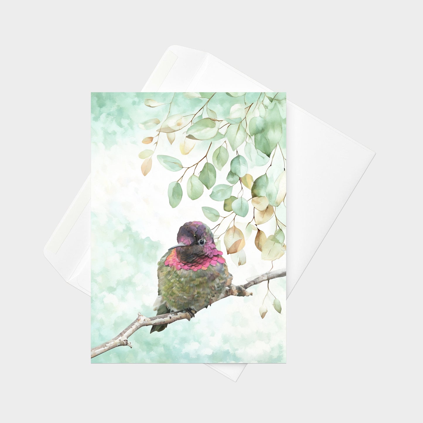 Anna's Hummingbird | 5x7 Note Card