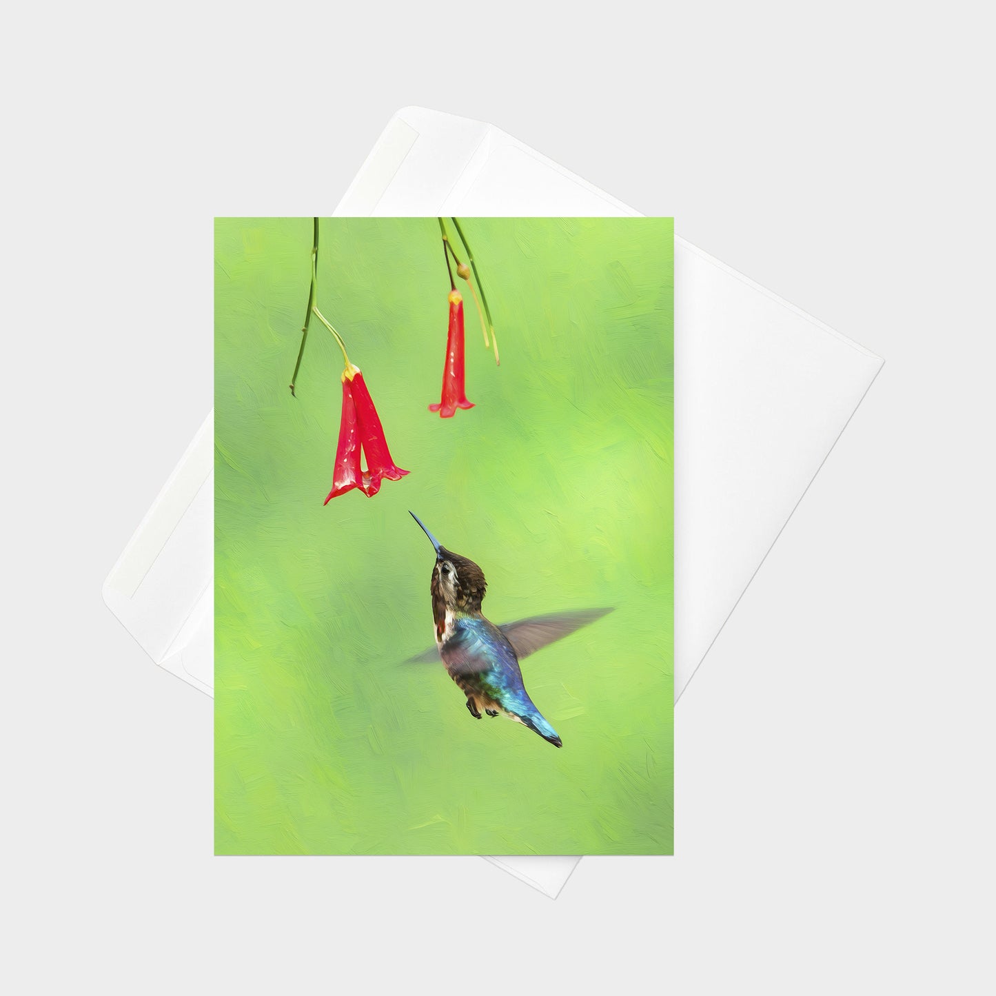 Bee Hummingbird | 5x7 Note Card