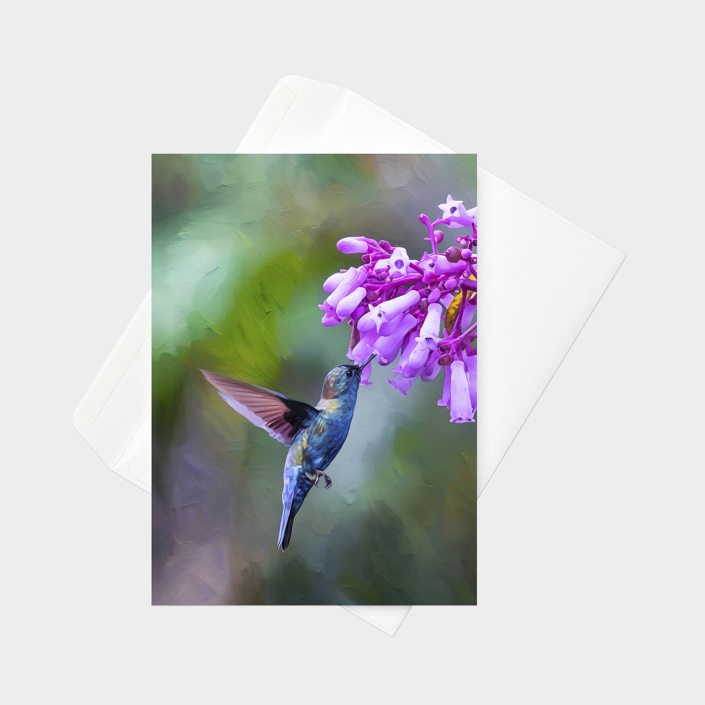 Blue-fronted Lancebill | 5x7 Note Card