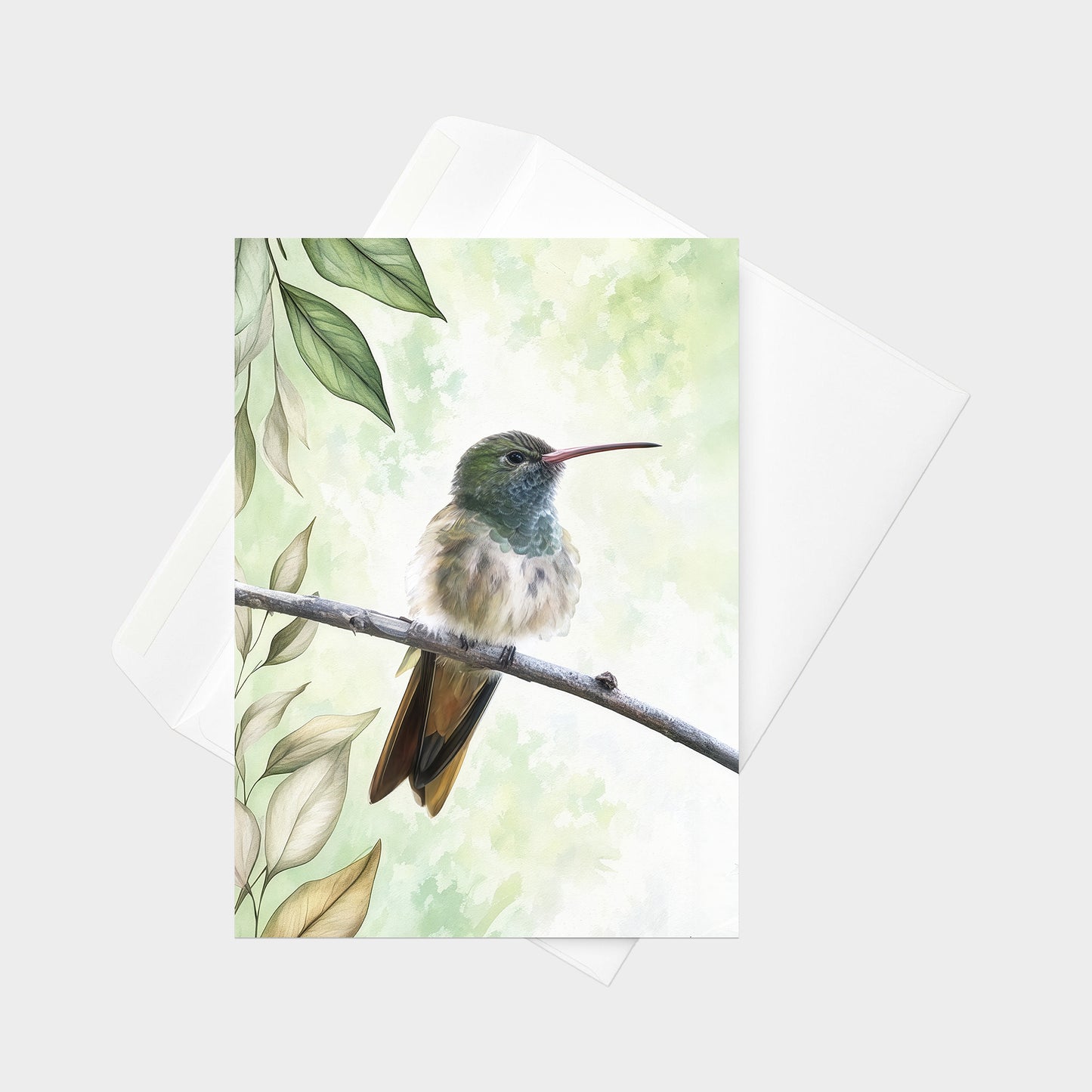 Buff-bellied Hummingbird | 5x7 Note Card