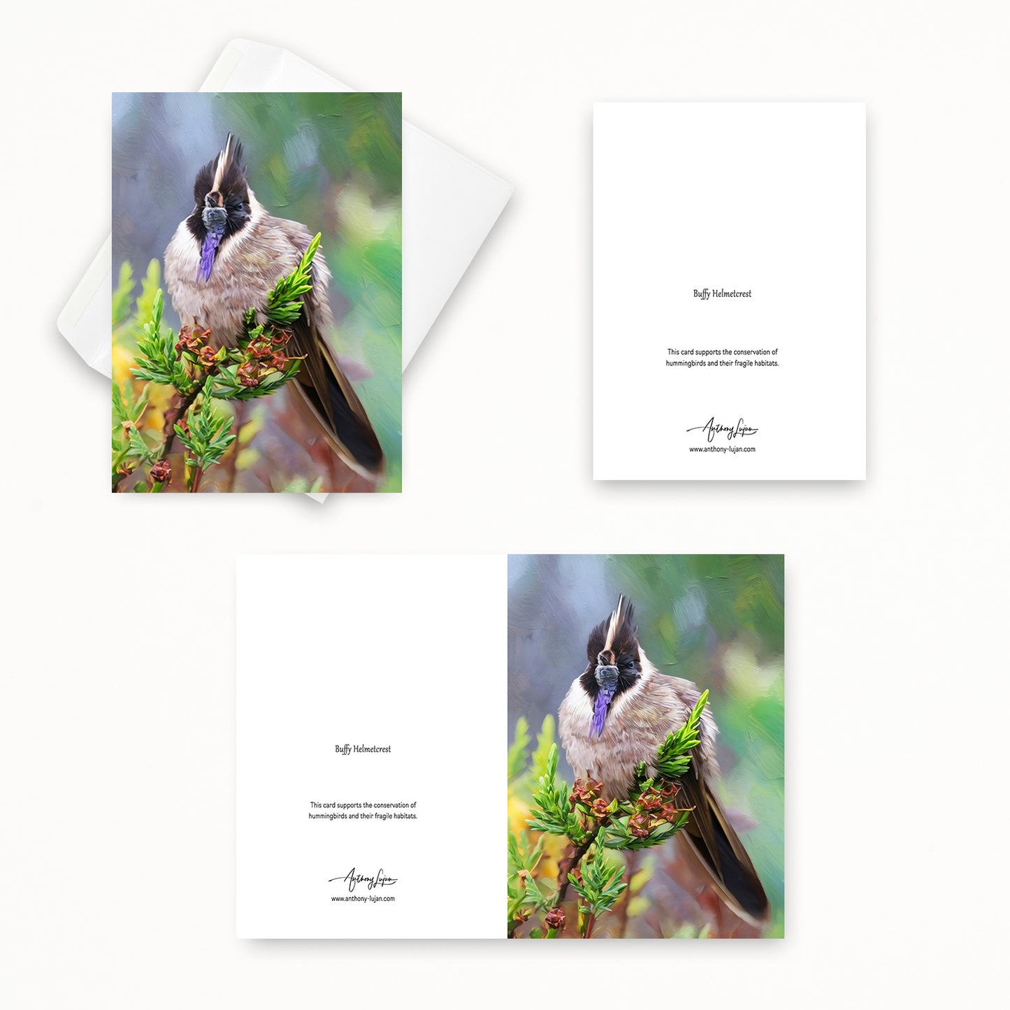 Buffy Helmetcrest | 5x7 Note Card