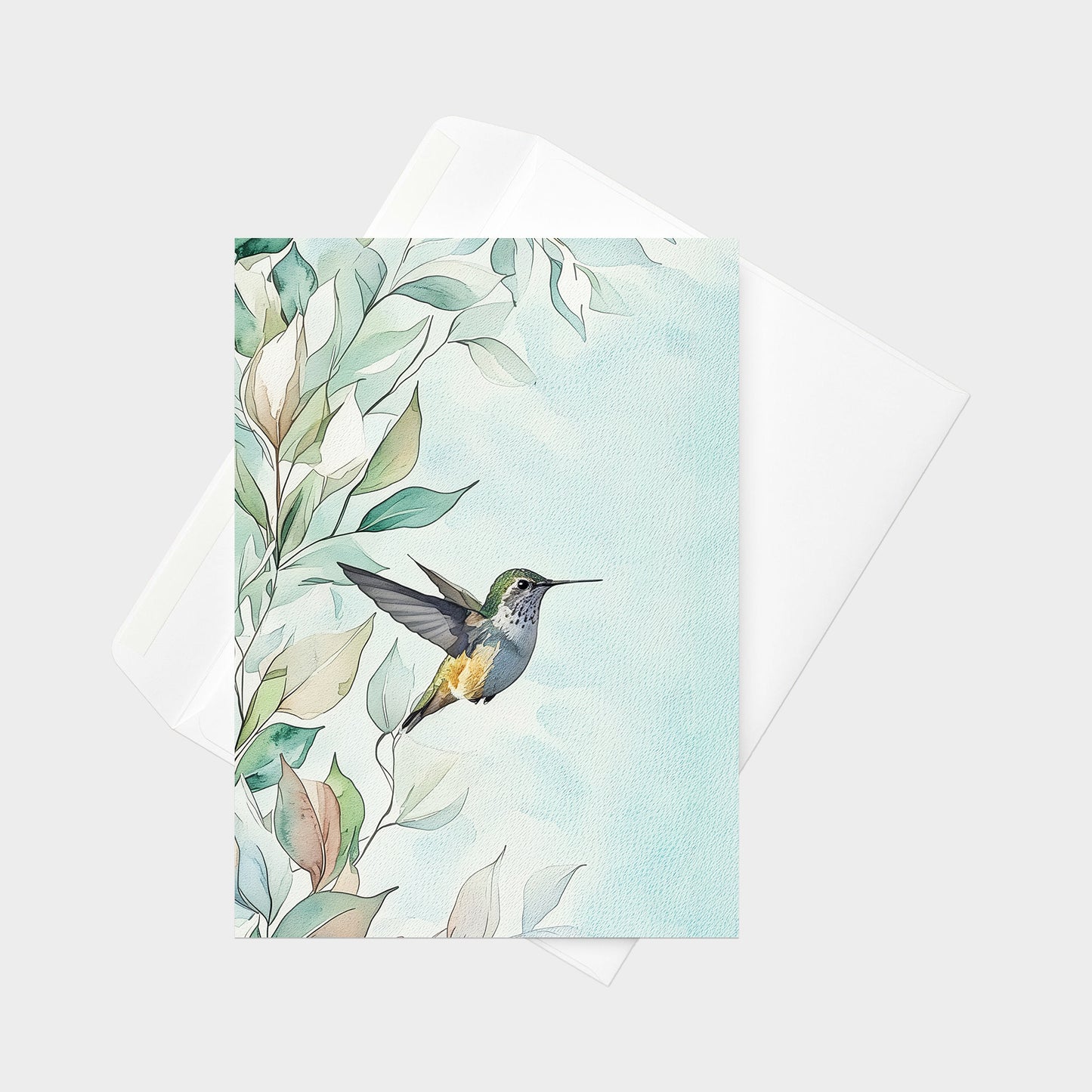 Calliope Hummingbird | 5x7 Note Card