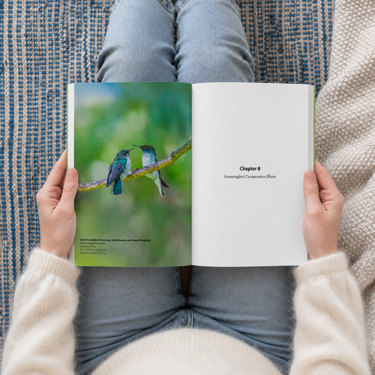 Endangered Hummingbirds hardcover book product image