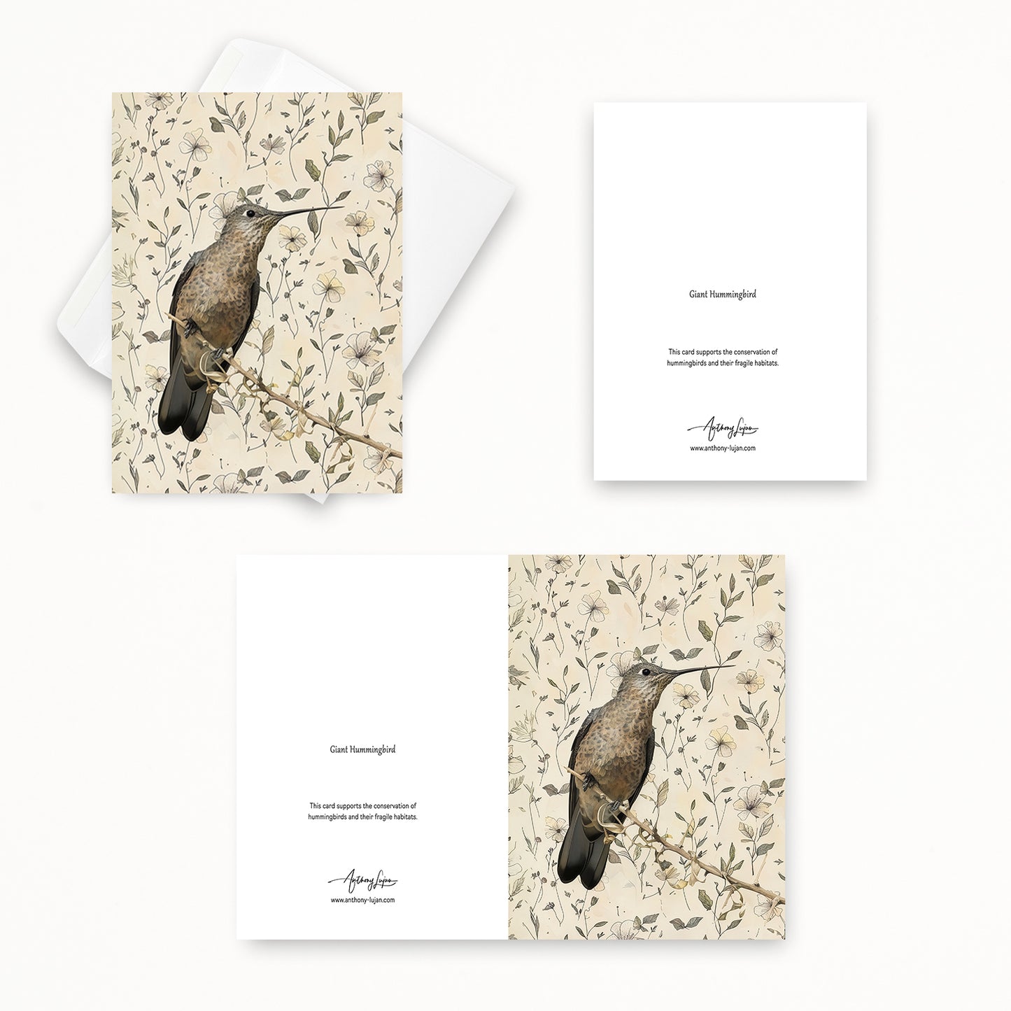 Giant Hummingbird | 5x7 Note Card