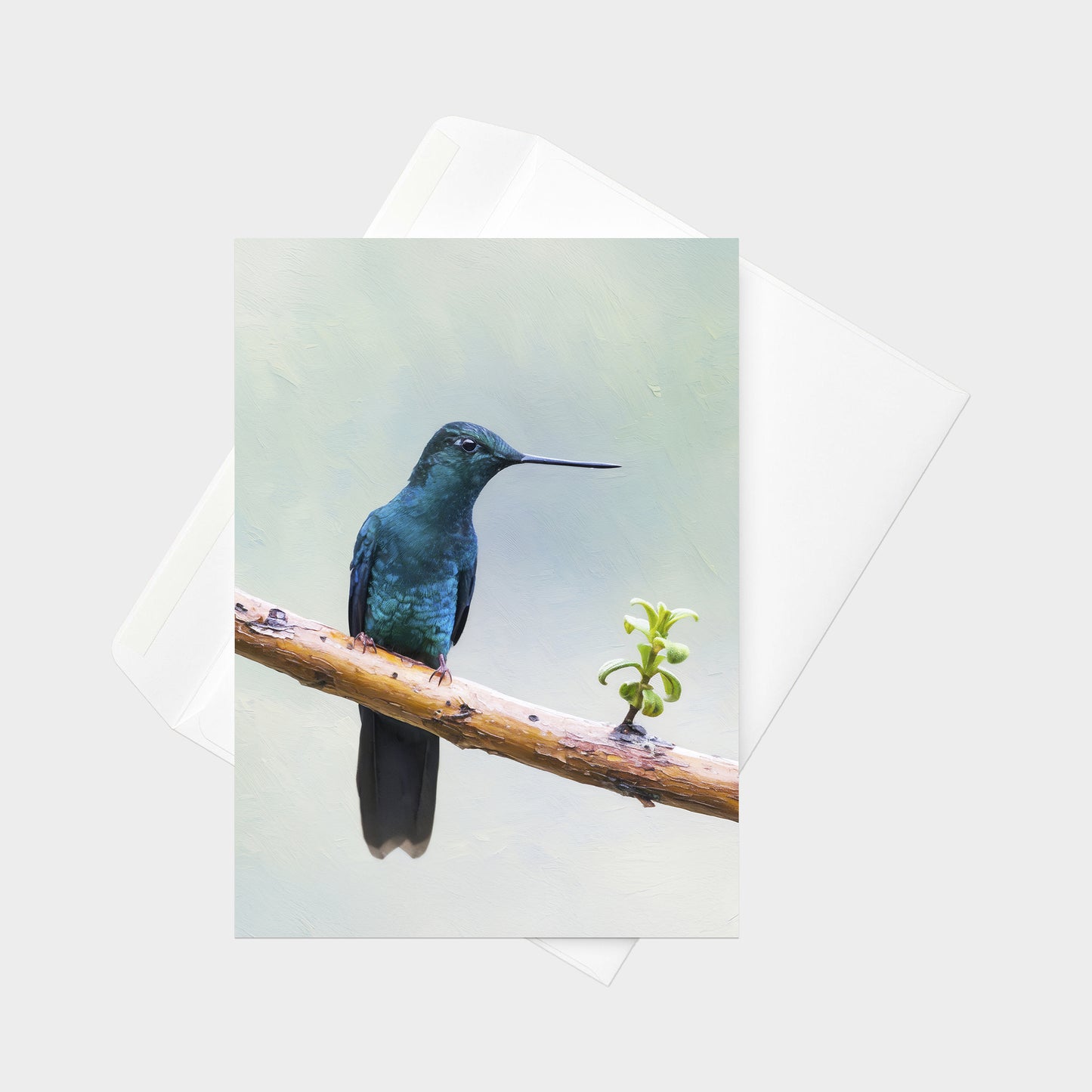 Great Sapphirewing | 5x7 Note Card
