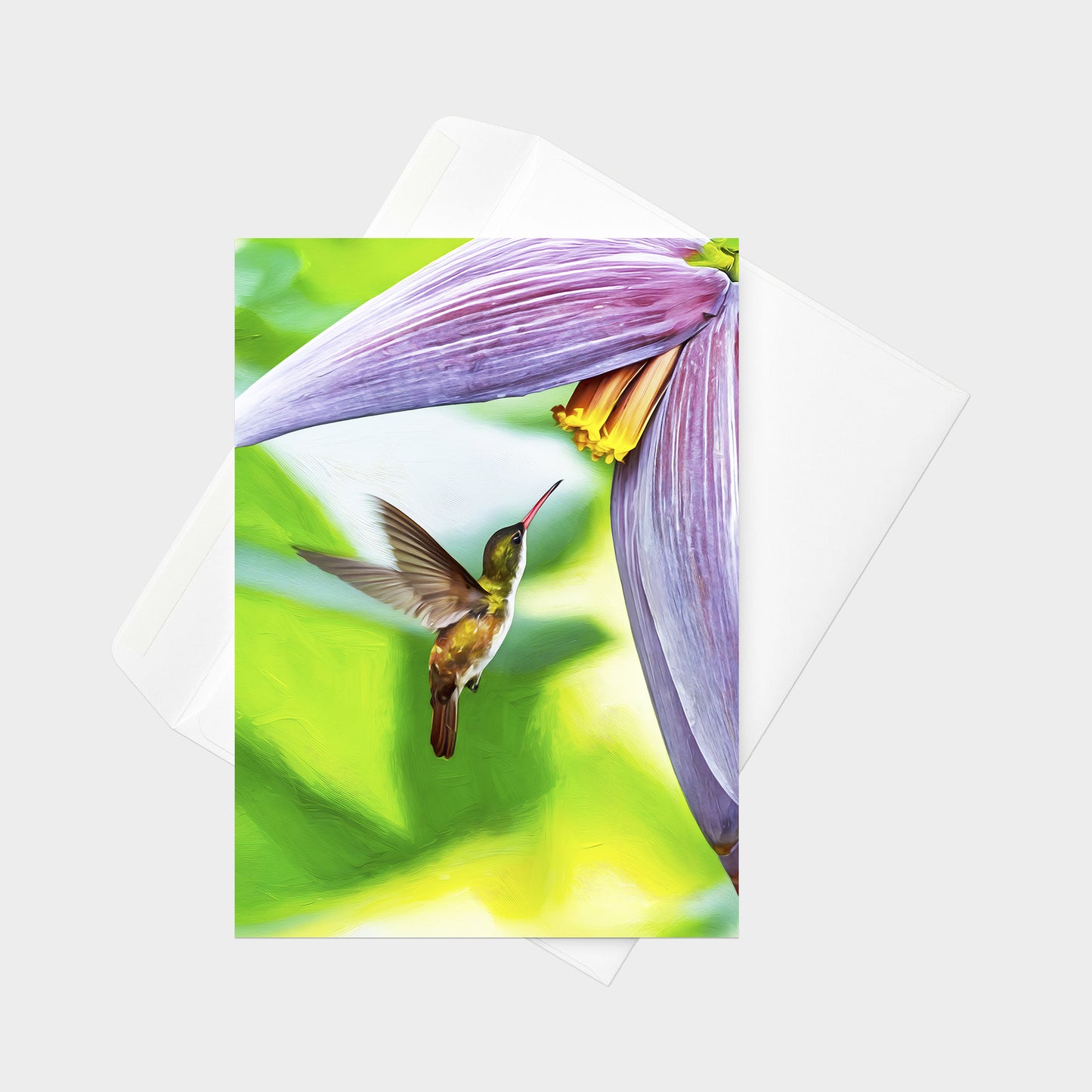 Green-fronted Hummingbird | 5x7 Note Card