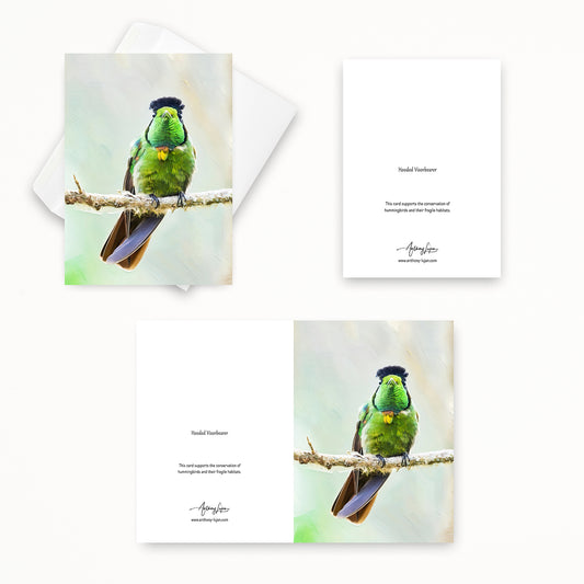 Hooded Visorbearer | 5x7 Note Card