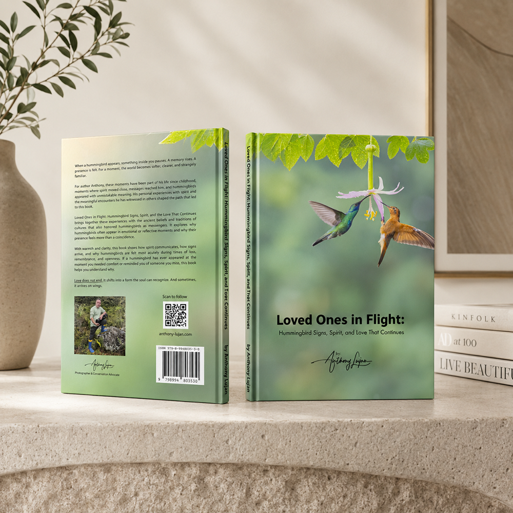 Loved Ones in Flight: Our Connection to Hummingbirds - Hardcover