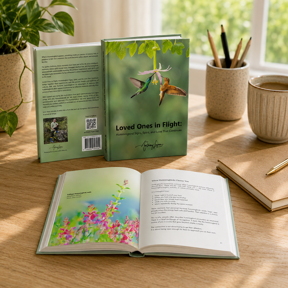 Loved Ones in Flight: Our Connection to Hummingbirds - Hardcover