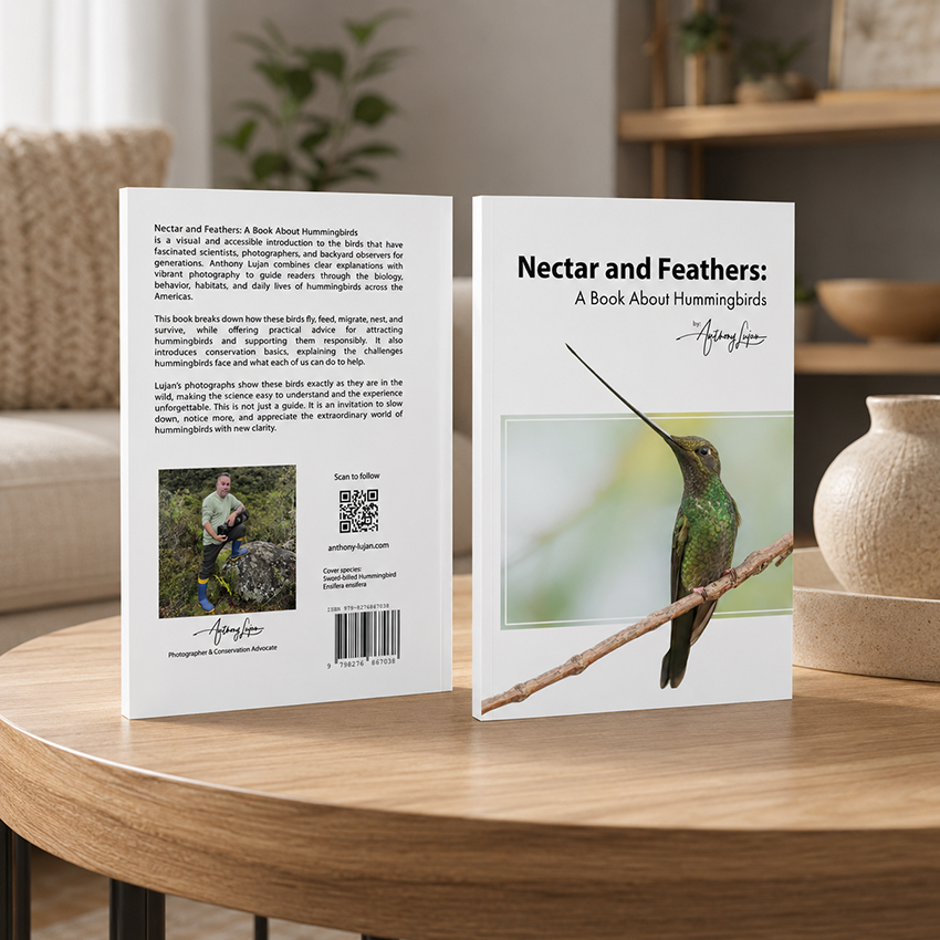 Nectar and Feathers - A Book About Hummingbirds - Hardcover