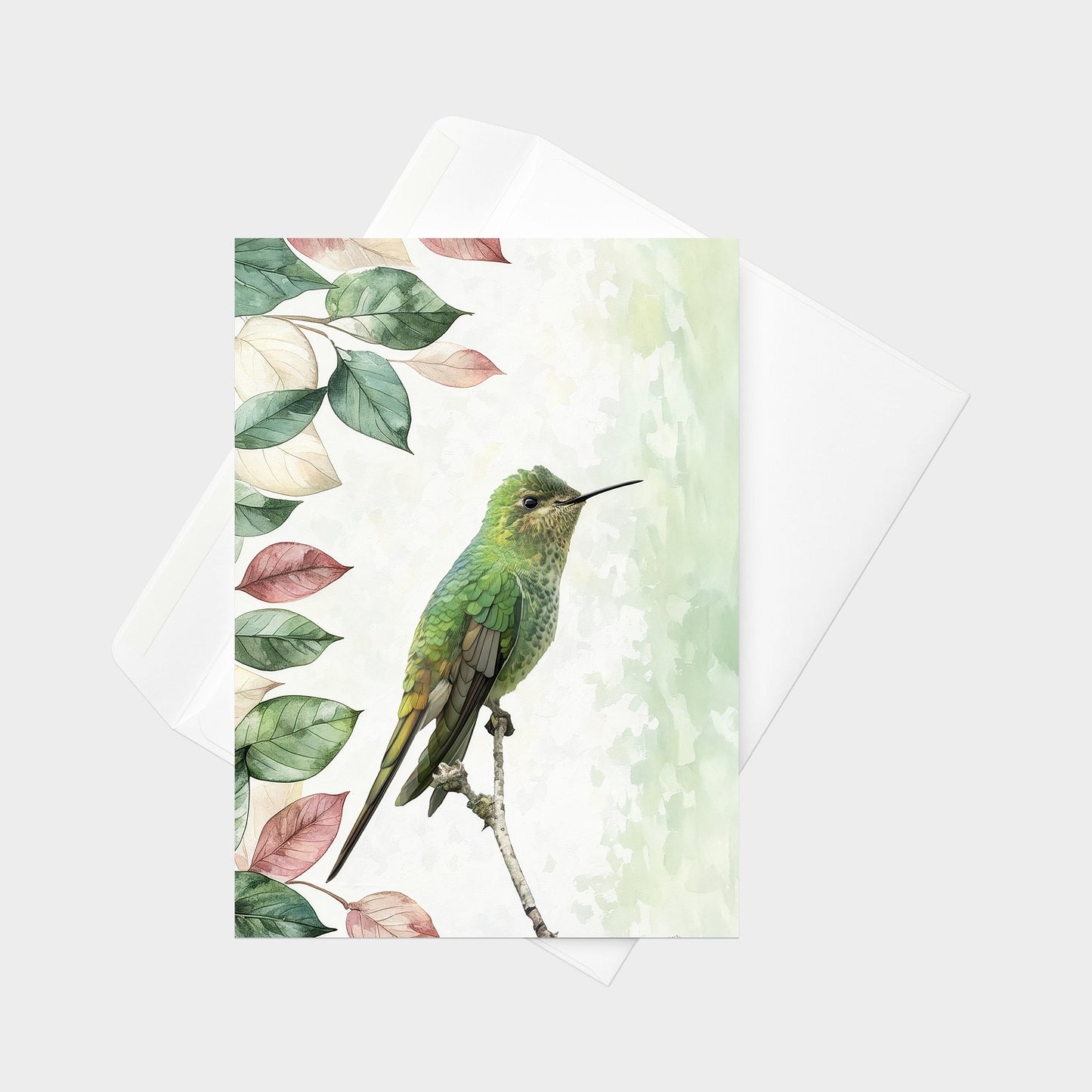 Red-tailed Comet | 5x7 Note Card