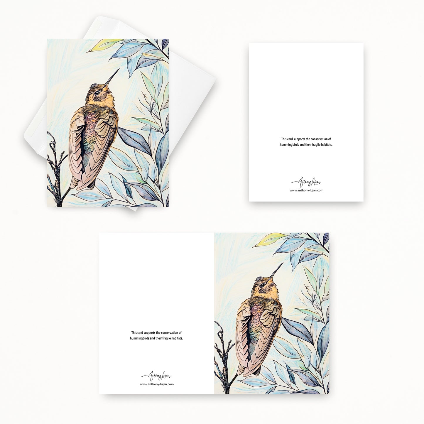 Shining Sunbeam | 5x7 Note Card