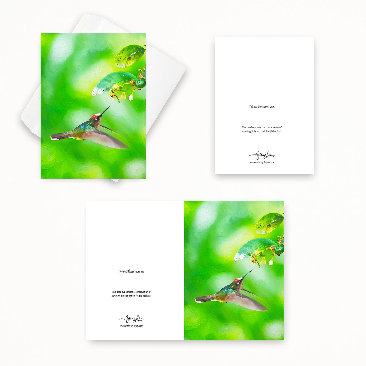 Tolima Blossomcrown | 5x7 Note Card